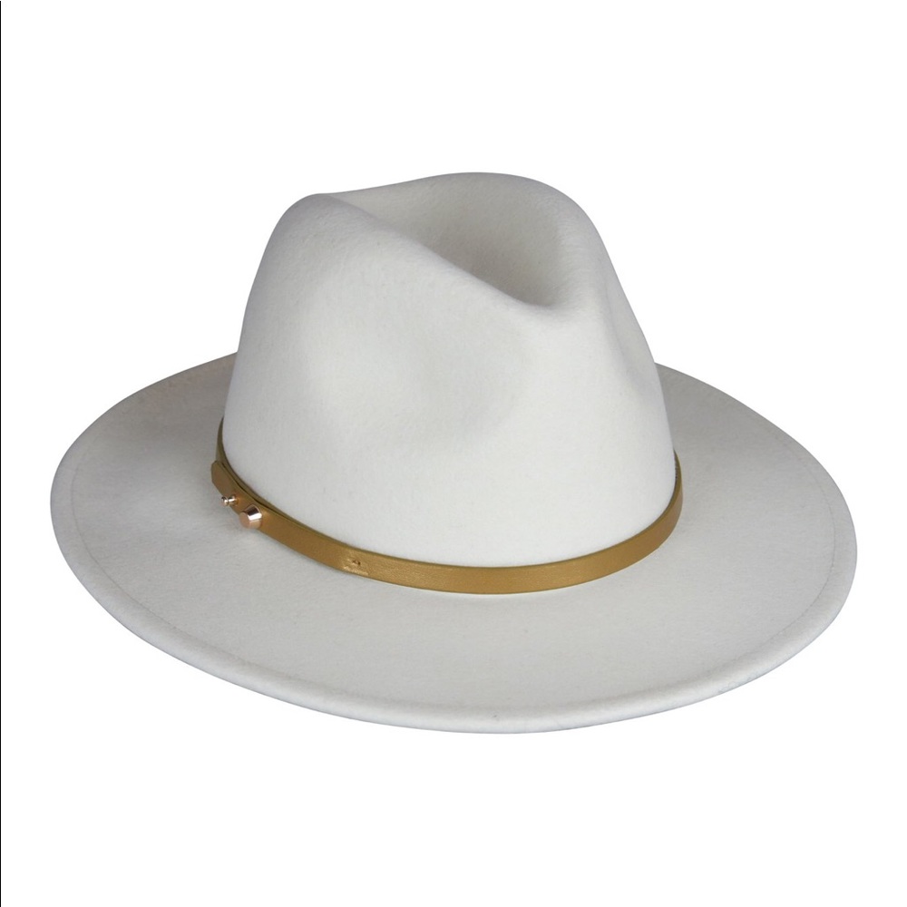 Ace of Something Oslo fedora- white